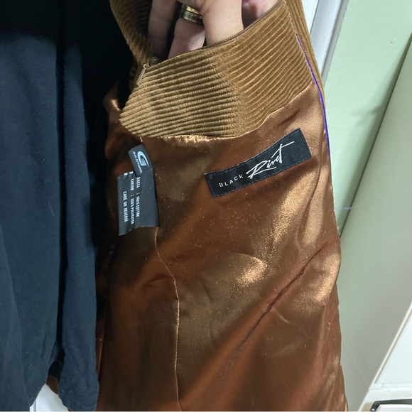 Brown Corduroy Suit Blazer Jacket Coat Brown G-III Apparel Men's XL - Picture 15 of 15